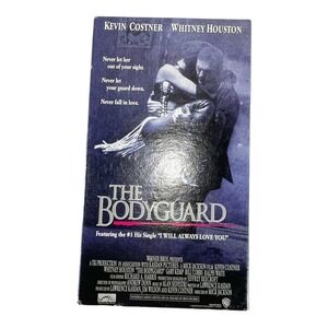 The Bodyguard VHS 1993 Kevin Costner Whitney Houston